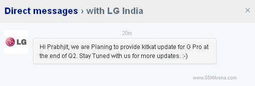 lg optimus g pro android 4.4 kitkat