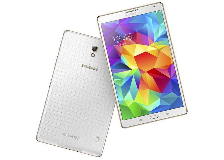 Samsung Galaxy Tab S bianco