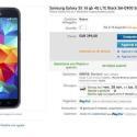 Screenshot dell'offerta su eBay dedicata al Samsung Galaxy S5