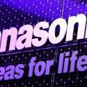 Foto che mostra logo e slogan di Panasonic
