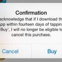 Screenshot che mostra l'impossibilità di richeidere altri rimborsi su App Store per i successivi acquisti