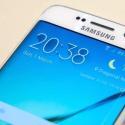 Foto in primo piano del Samsung Galaxy S6 Edge