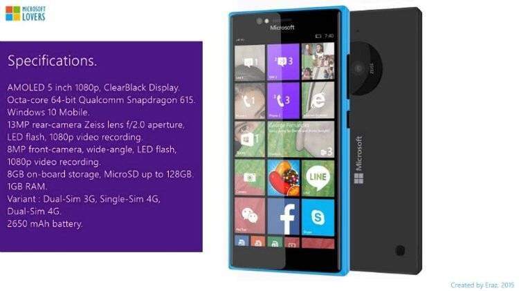 Microsoft Lumia 740: prime immagini e specifiche tecniche complete!