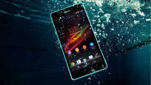 smartphone caduto