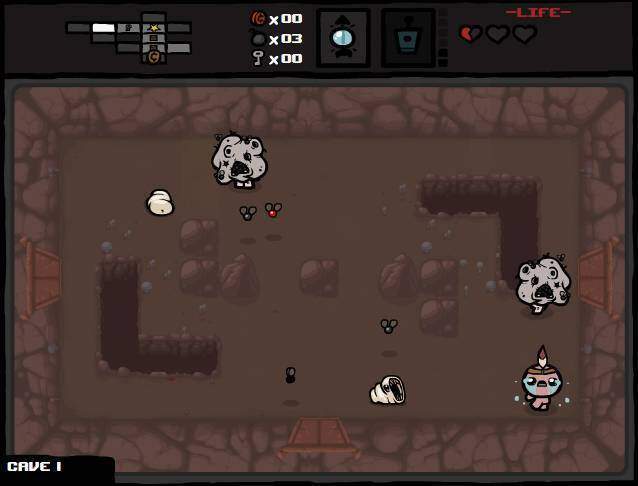 The Binding of Isaac Dark Souls permadeath Roguelike