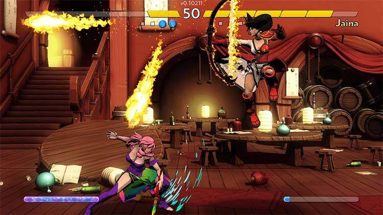 Fantasy Strike Sirlin Demo