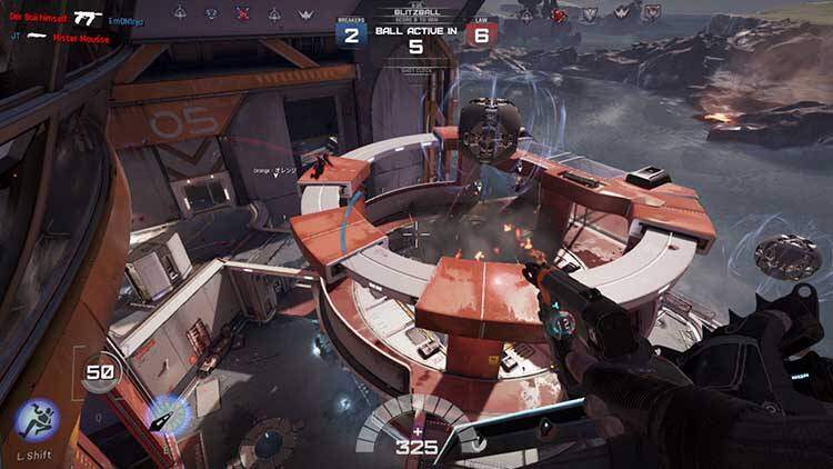 LawBreakers Recensione Blitzball