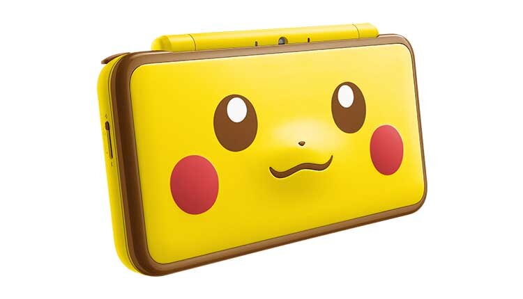 Pokémon Cristallo e New Nintendo 2DS XL Pikachu