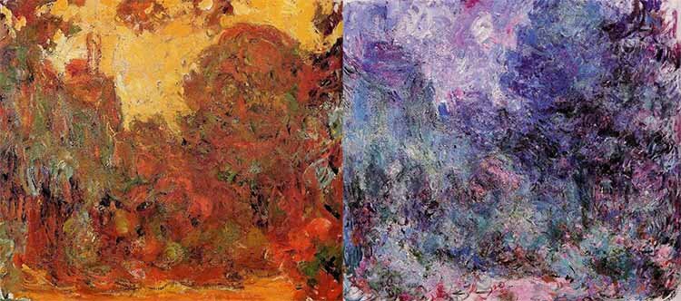 La luce ultravioletta nei quadri di Monet nell'articolo su Ultra Vleurette di Artifice Machine
