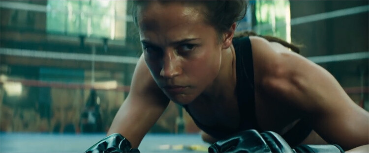 Alicia Vikander in Tomb Raider del 2018 Recensione