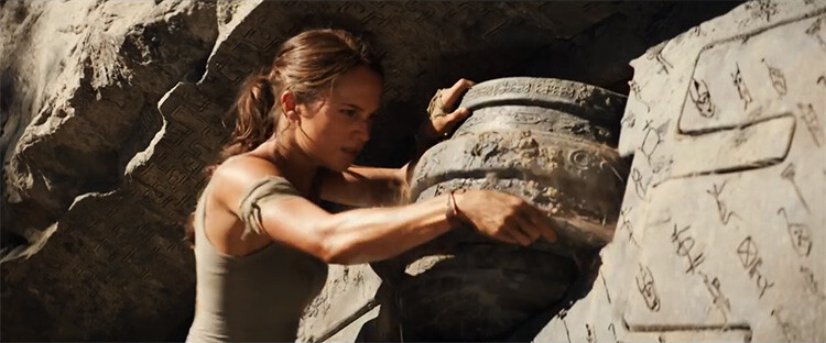 Alicia Vikander in Tomb Raider del 2018 Recensione