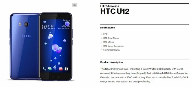 HTC U12