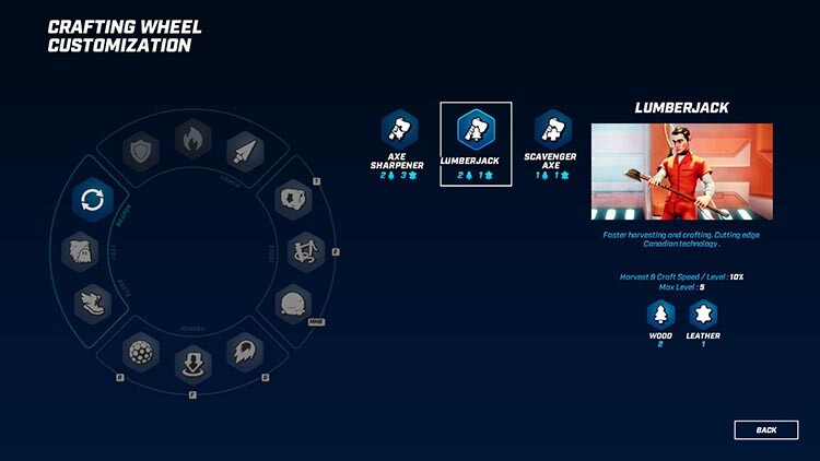 Guida a Darwin Project crafting wheel