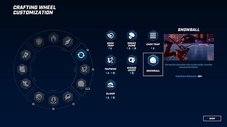 Guida a Darwin Project crafting wheel snowball