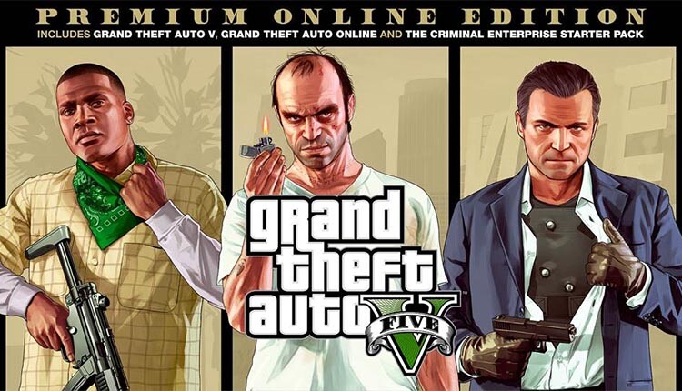 Grand Theft Auto 5 GTA 5 Premium Online Edition