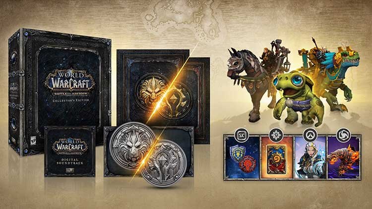 Collector's Edition di Battle for Azeroth in WoW