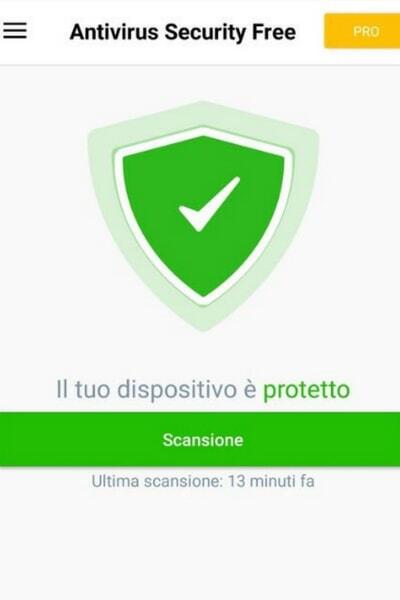 avira dispositivo protetto