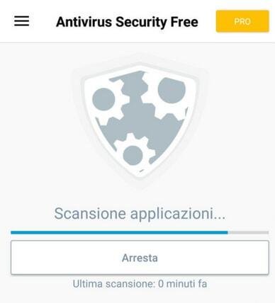 avira scansione in corso
