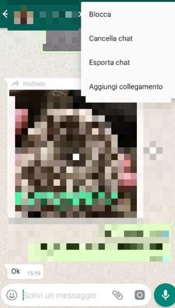 blocca whatsapp android