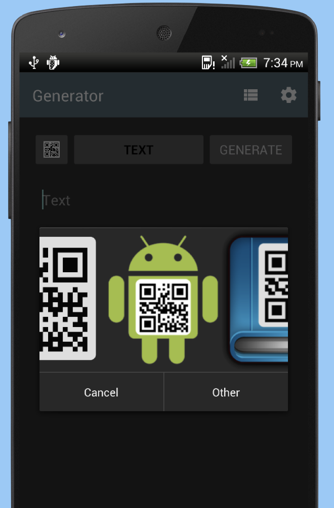 qr code generator android