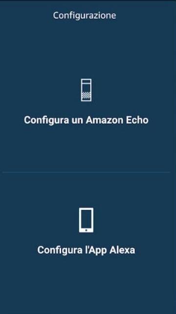 alexa configurazione