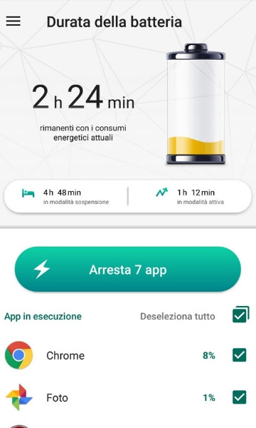 Kapersky Battery Life