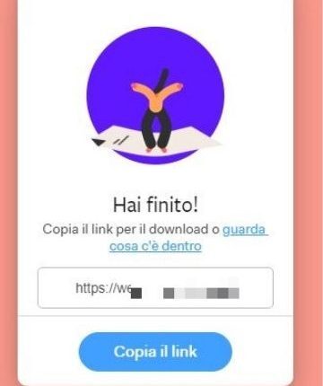 wetransfer link copia