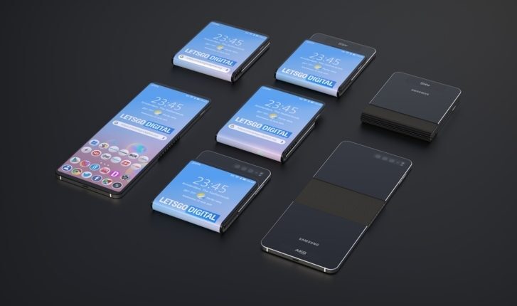 brevetto samsung galaxy fold 2 3