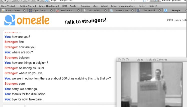 Come funziona Omegle