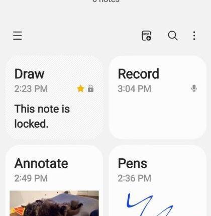 7 utili suggerimenti e trucchi per Samsung Notes15