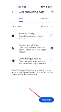 Come eliminare i cookie su Android4