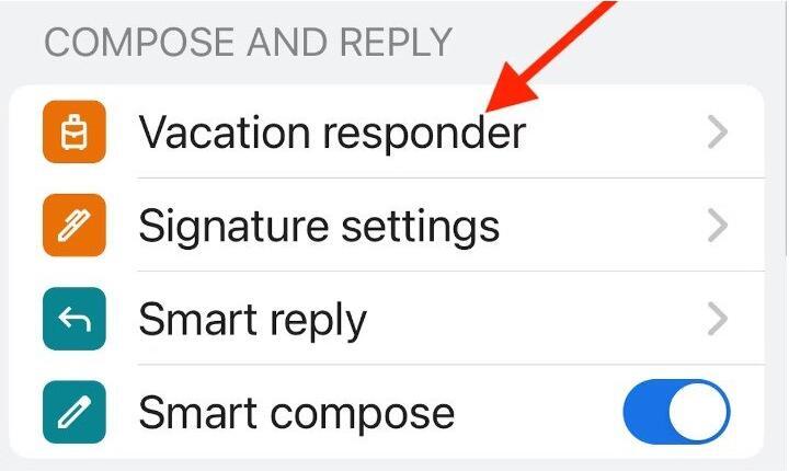 Come aggiungere un messaggio fuori sede Gmail2