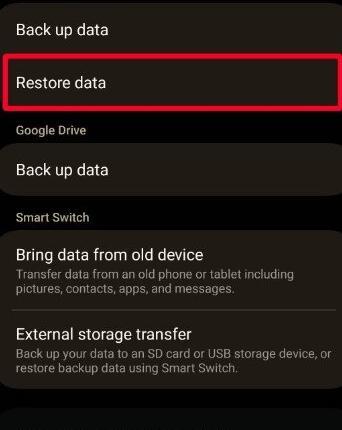 Come recuperare i messaggi cancellati sul tuo telefono Samsung2