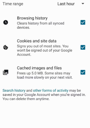 Come eliminare la cronologia delle ricerche di Google2