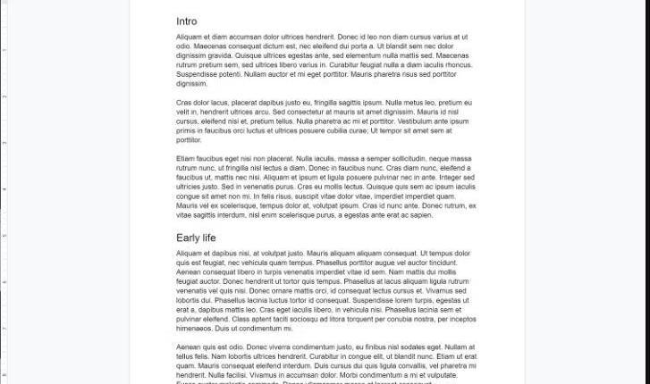 Come creare un sommario in Google Docs